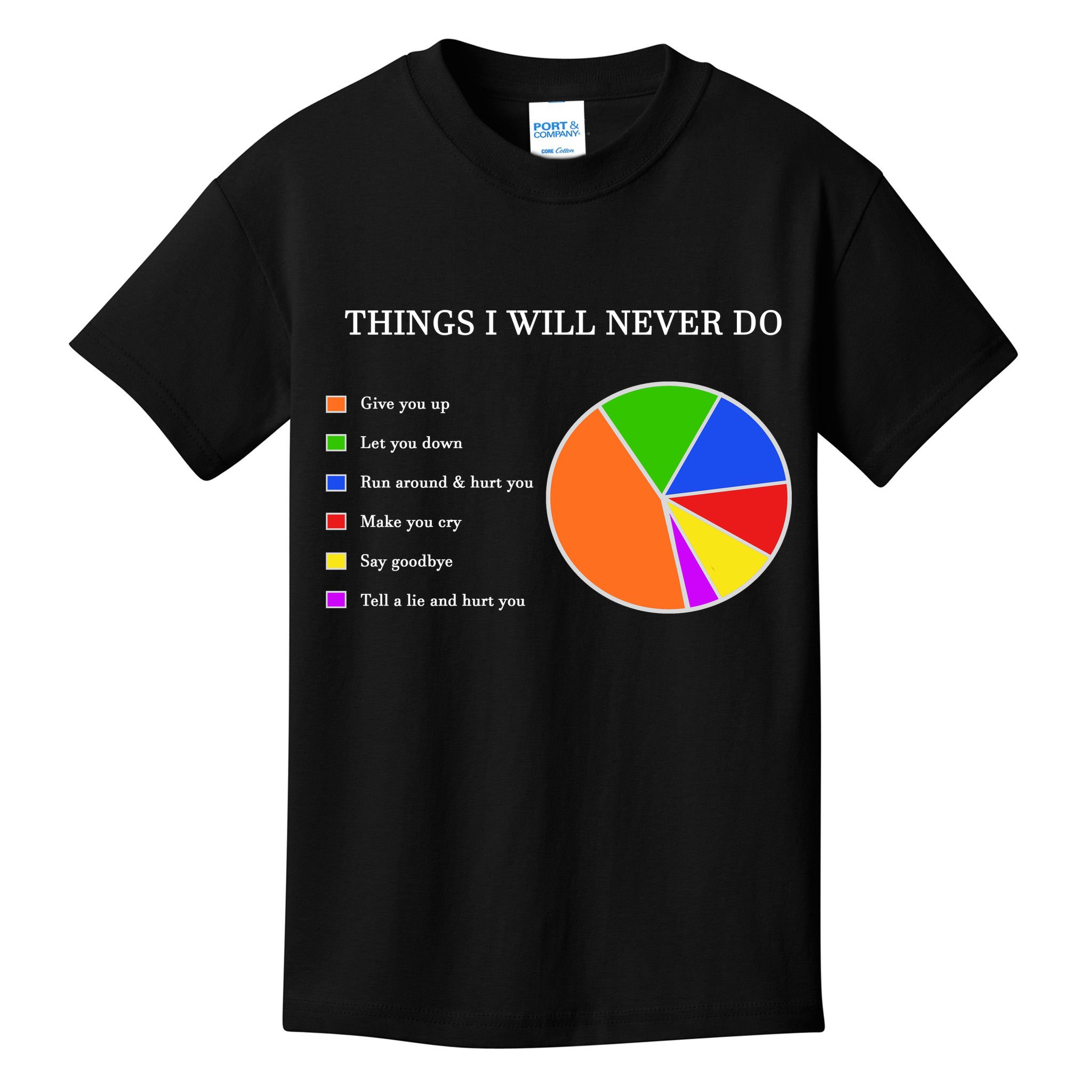 Things I Will Never Do Funny Kids T-Shirt