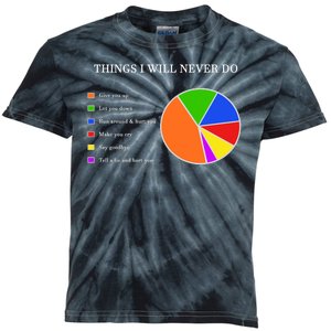 Things I Will Never Do Funny Kids Tie-Dye T-Shirt