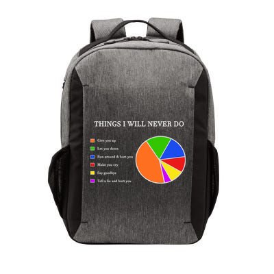 Things I Will Never Do Funny Vector Backpack