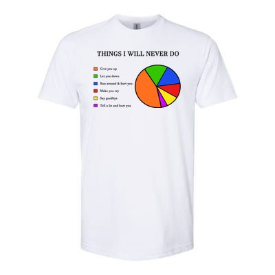 Things I Will Never Do Funny Softstyle CVC T-Shirt