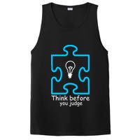 Think Before You Judge Autism Awareness  PosiCharge Competitor Tank