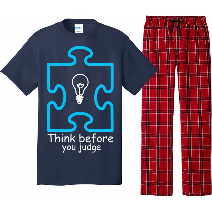 Think Before You Judge Autism Awareness  Pajama Set