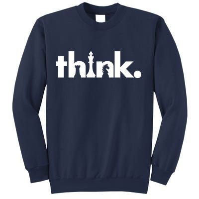 Think Chess Lover King Knight Rook Sweatshirt