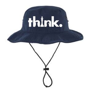 Think Chess Lover King Knight Rook Legacy Cool Fit Booney Bucket Hat