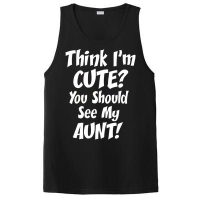 Think I'm Cute? See My Auntie PosiCharge Competitor Tank