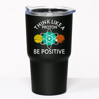 Think Like A Proton Be Positive Tumbler