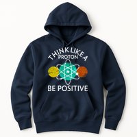 Think Like A Proton Be Positive Hoodie