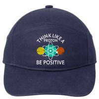 Think Like A Proton Be Positive 7-Panel Snapback Hat