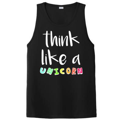 Think Like A Unicorn PosiCharge Competitor Tank