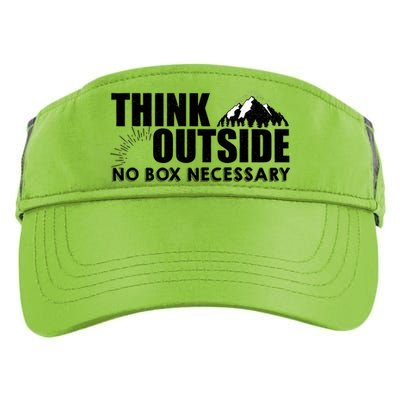 Think Outside No Box Necessary Adult Drive Performance Visor