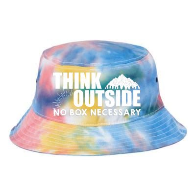 Think Outside No Box Necessary Tie Dye Newport Bucket Hat