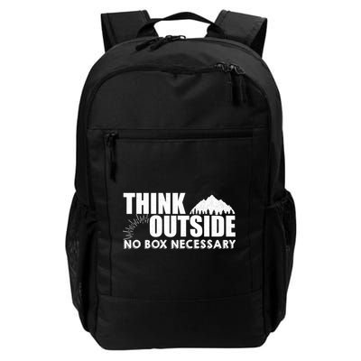Think Outside No Box Necessary Daily Commute Backpack