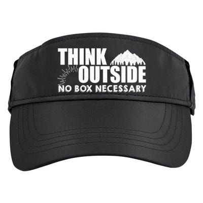 Think Outside No Box Necessary Adult Drive Performance Visor