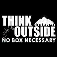 Think Outside No Box Necessary Dry Zone Grid Polo
