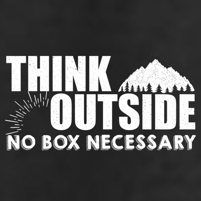 Think Outside No Box Necessary Tumbler