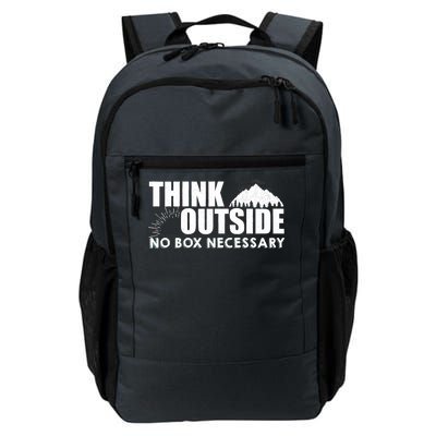 Think Outside No Box Necessary Daily Commute Backpack