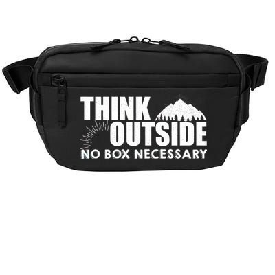 Think Outside No Box Necessary Crossbody Pack