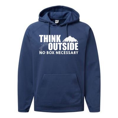 Think Outside No Box Necessary Performance Fleece Hoodie