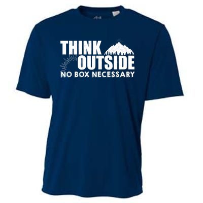 Think Outside No Box Necessary Cooling Performance Crew T-Shirt