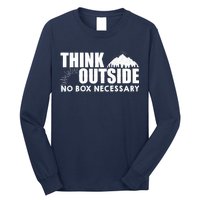 Think Outside No Box Necessary Long Sleeve Shirt