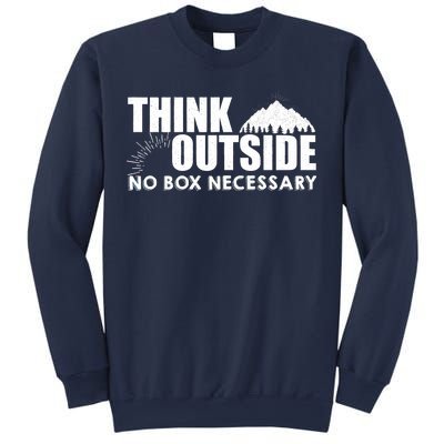 Think Outside No Box Necessary Sweatshirt