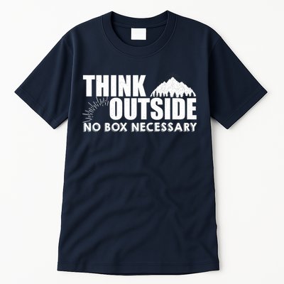 Think Outside No Box Necessary Tall T-Shirt
