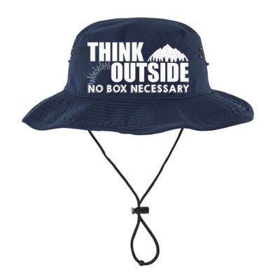 Think Outside No Box Necessary Bucket Hat