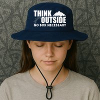 Think Outside No Box Necessary Bucket Hat