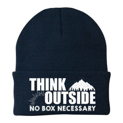 Think Outside No Box Necessary Knit Cap Winter Beanie