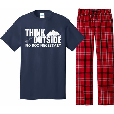 Think Outside No Box Necessary Pajama Set