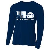 Think Outside No Box Necessary Cooling Performance Long Sleeve Crew