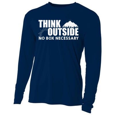 Think Outside No Box Necessary Cooling Performance Long Sleeve Crew