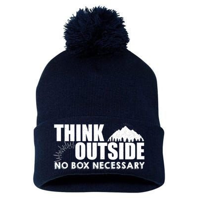 Think Outside No Box Necessary Pom Pom 12in Knit Beanie