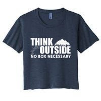 Think Outside No Box Necessary Crop Top