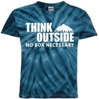 Think Outside No Box Necessary Kids Tie-Dye T-Shirt