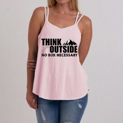 Think Outside No Box Necessary Women's Strappy Tank