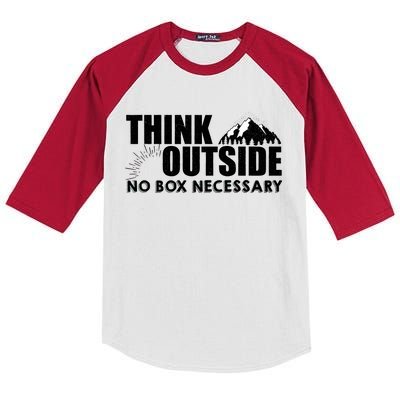 Think Outside No Box Necessary Kids Colorblock Raglan Jersey