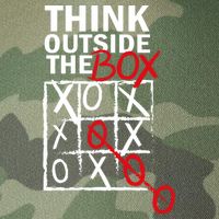 Think Outside The Box Tic Tac Toe Legacy Tie Dye Trucker Hat