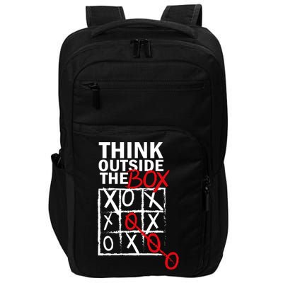Think Outside The Box Tic Tac Toe Impact Tech Backpack