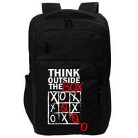 Think Outside The Box Tic Tac Toe Impact Tech Backpack