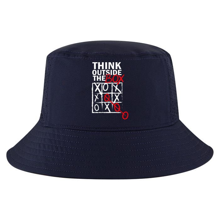 Think Outside The Box Tic Tac Toe Cool Comfort Performance Bucket Hat
