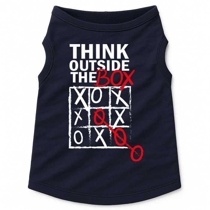 Think Outside The Box Tic Tac Toe Doggie Tank