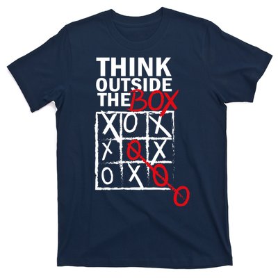 Think Outside The Box Tic Tac Toe T-Shirt