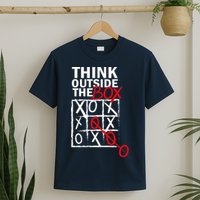 Think Outside The Box Tic Tac Toe T-Shirt