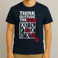 Think Outside The Box Tic Tac Toe T-Shirt
