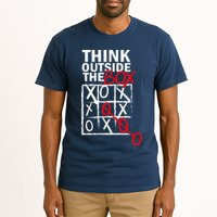 Think Outside The Box Tic Tac Toe Tall T-Shirt