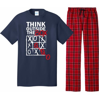 Think Outside The Box Tic Tac Toe Pajama Set