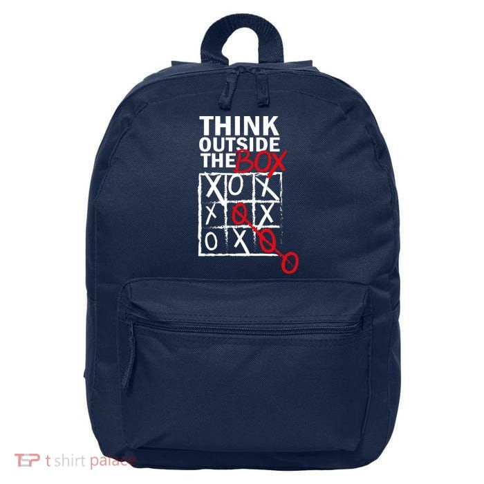 Think Outside The Box Tic Tac Toe 16 in Basic Backpack