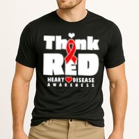 Think Red Heart Disease Awareness Cooling Performance Crew T-Shirt