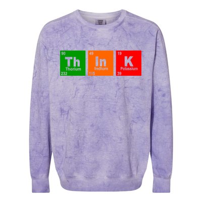 Think Science Periodic Colorblast Crewneck Sweatshirt